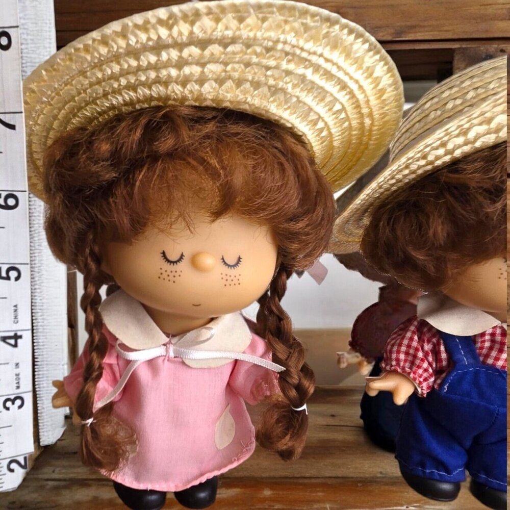 Ado Mizumori Boy & Girl Doll 1970s Vintage Dolls Japan Rare HTF Ginger Hair - Picture 14 of 14